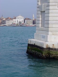 Vue de la Riva degli Schiavoni et de l'église de la Pieta à Venise