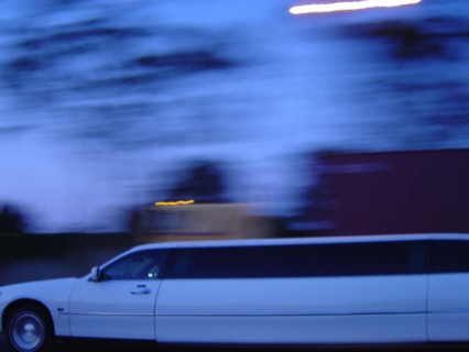 Los Angeles (nuit) - limousine