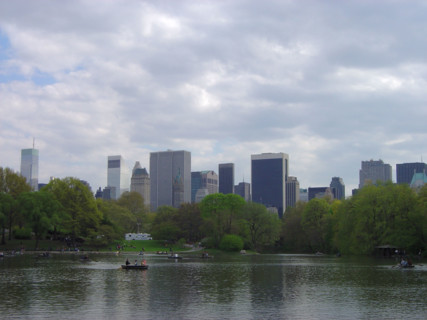 New-York (USA), Manhattan, Central Park, The Lake