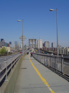 New-York (USA), Manhattan, Brooklyn - Vers le Brooklyn Bridge