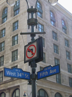 New-York (USA), Manhattan, Fifth Avenue / West 34th Street