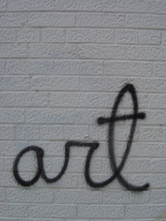 New-York (USA), Manhattan, graff "art" sur façade