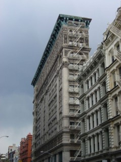 St Nicholas hotel on Broadway int the district of Soho in New York