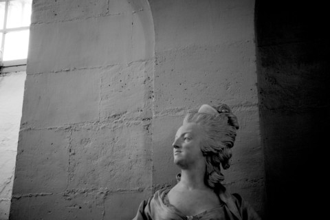 Versailles063 Château de Versailles, Petit Trianon, buste de Marie-Antoinette dans le réchauffoir