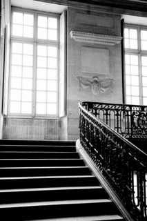 Versailles065 Château de Versailles, Petit Trianon, Escalier d'honneur
