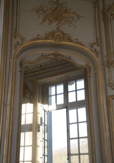 Versailles149 Château de Versailles, Petit Trianon, Pavillon français, boiseries, fenêtres et