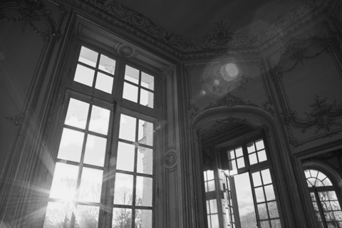 Versailles150 Château de Versailles, Petit Trianon, Pavillon français, boiseries, fenêtres et