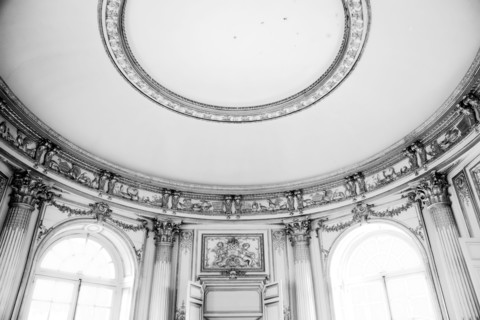 Versailles157 Château de Versailles, Petit Trianon, Pavillon français, Salon central
