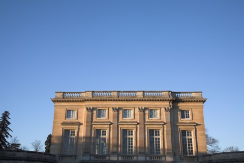 Versailles175 Château de Versailles, Petit Trianon, façade d'entrée