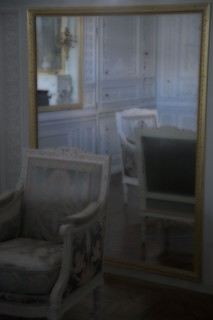VersaillesChromo006 Château de Versailles, Petit Trianon, salon bleu