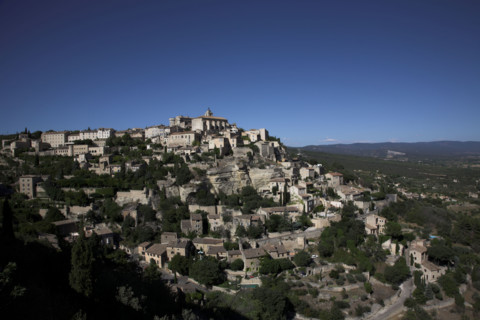 Provence481 Provence, Luberon, village de Gordes, été