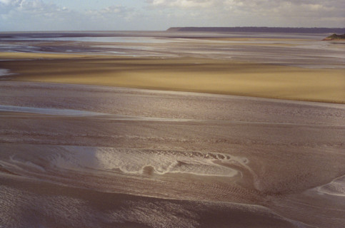MtSaintMichel2 Baie du Mont Saint Michel, reflets sur les sables