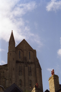MtSaintMichel20 Façade de la Merveille (Abbaye du Mont Saint Michel)