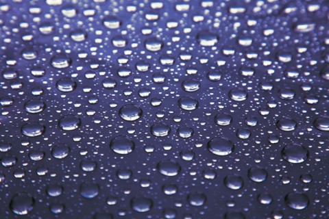 Gouttes d'eau