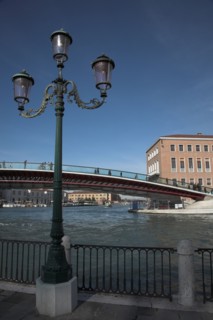 Dernier pont de Venise 2007-2009 - entre Piazzale Roma et La Ferrovia (gare) - fin de travaux hiver