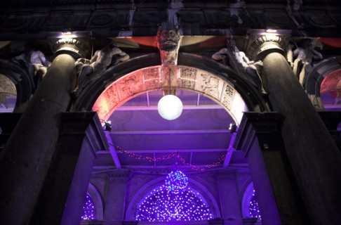 Venise 2008-2009. Nuit, Place Saint-Marc, Procuraties