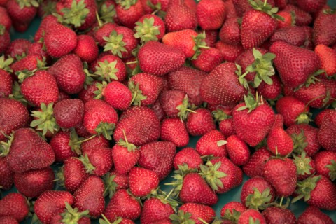 Provence755 Marché de Provence, fraises