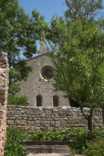 Provence800 Abbaye du Thoronet, façade latérale de l'église