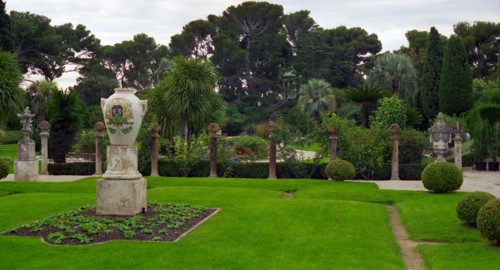 Villa Ephrussi de Rothschild jardins, jardin à la française