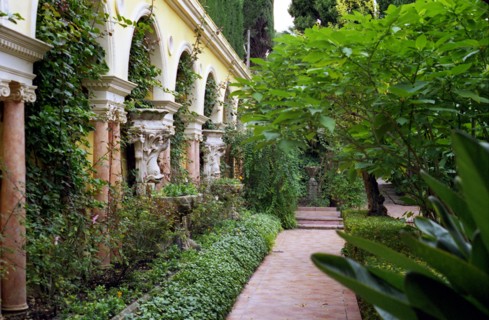 Villa Ephrussi de Rothschild jardins, jardin espagnol