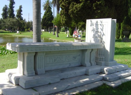 Hollywood Memorial Park, Forever Cemetery (Santa Monica Boulevard) : Tyrone Power 1914-1958