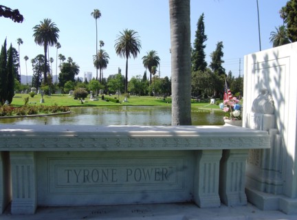 Hollywood Memorial Park, Forever Cemetery (Santa Monica Boulevard) : Tyrone Power 1914-1958
