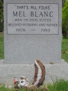 Hollywood Memorial Park, Forever Cemetery (Santa Monica Boulevard) : Mel Blanc 1908-1989