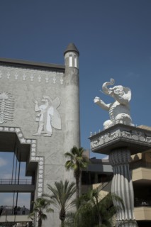 Kodak Theatre (3300 places - Academy Awards), Hollywood Boulevard, Walk of Fame