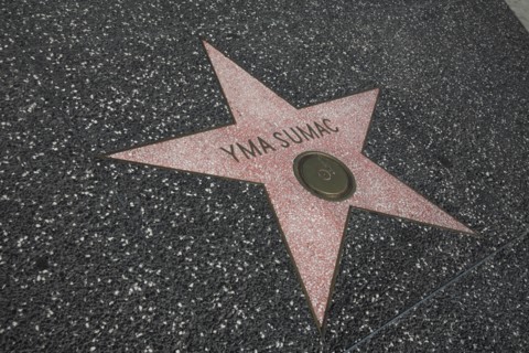 Hollywood Boulevard, Walk of Fame, stars / étoiles : Yma Sumac