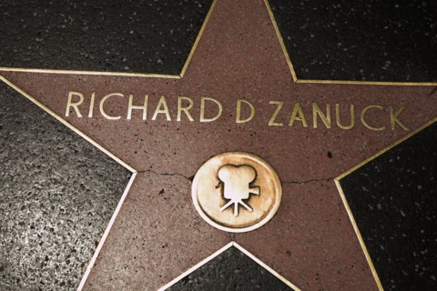 Hollywood Boulevard, Walk of Fame, stars / étoiles : Richard D Zanuck