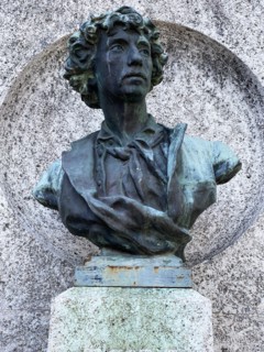 Monument en hommage à Charles Garnier, à Bordighera