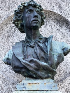 Monument en hommage à Charles Garnier, à Bordighera