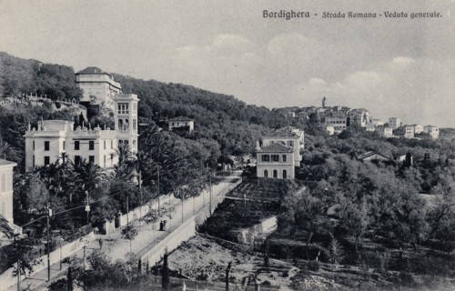 Carte postale ancienne de Bordighera (Italie)