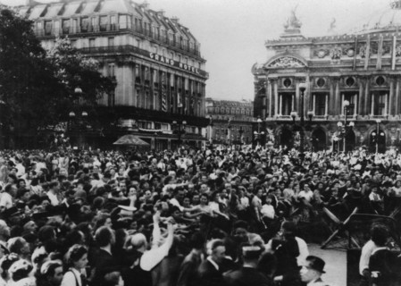 Place de l'Opéra en 1944