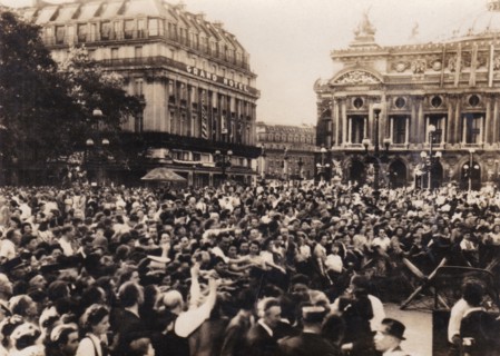 Place de l'Opéra en 1944