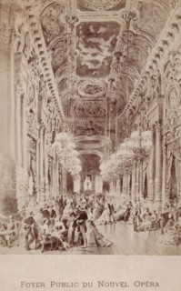 Grand foyer de l'Opéra Garnier à Paris