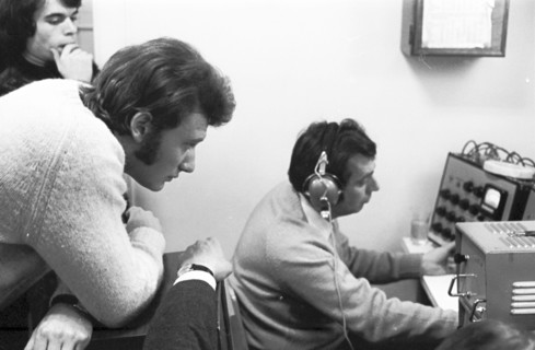 Johnny Hallyday et Hubert Wayaffe, 1967