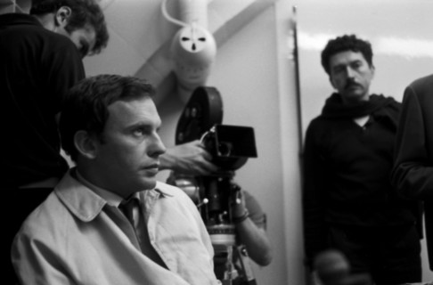 Tournage du film "Trans-Europ-Express"