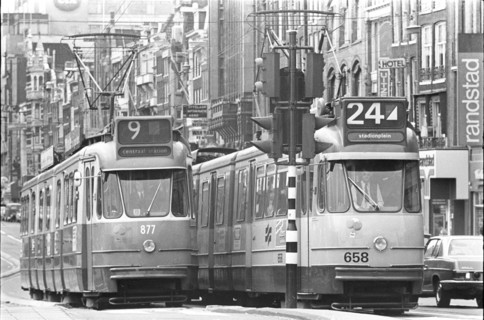 Trams à Amsterdam