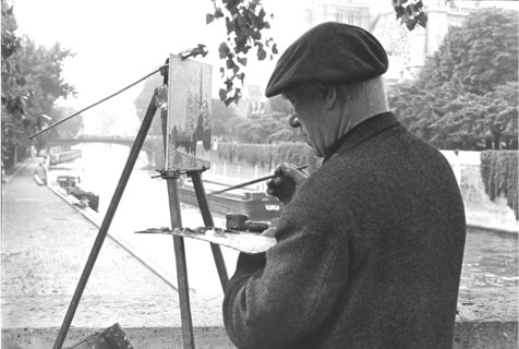 Artiste de rue à Paris