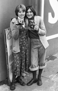 Adolescentes dans les rues de Dublin, 1977