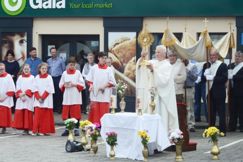 Celebrating Mass, Foxford