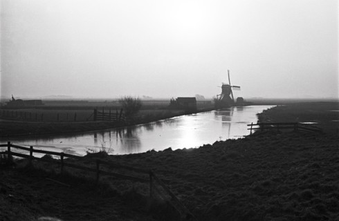 Moulin à vent aux Pays-Bas