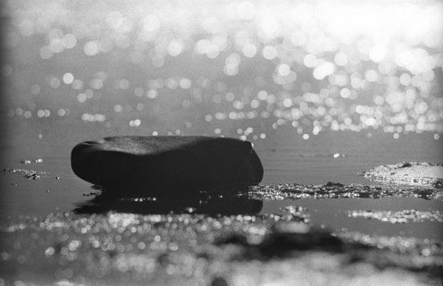 Galet sur une plage