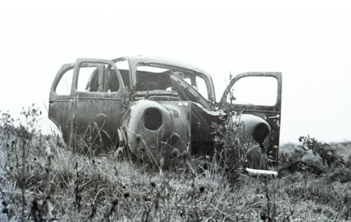 Epave de voiture