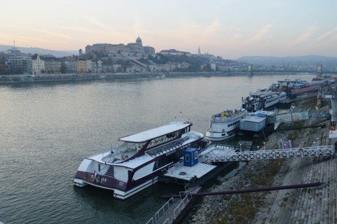 Vue sur le Danube, à Budapest