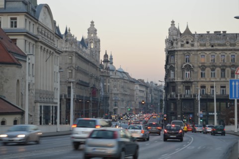 Budapest, rue Vaci