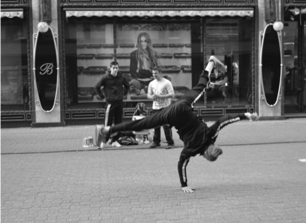 Budapest, break dance