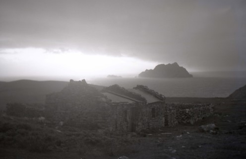 Evening on Inishvikallaun Island, County Kerry