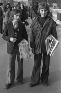Petits vendeurs de journaux, Irlande